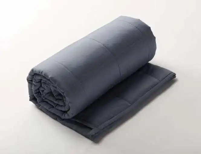 Best sell Recycled blanket 15 lbs 48x72in cooling heavy weighted sleep blanket for kids