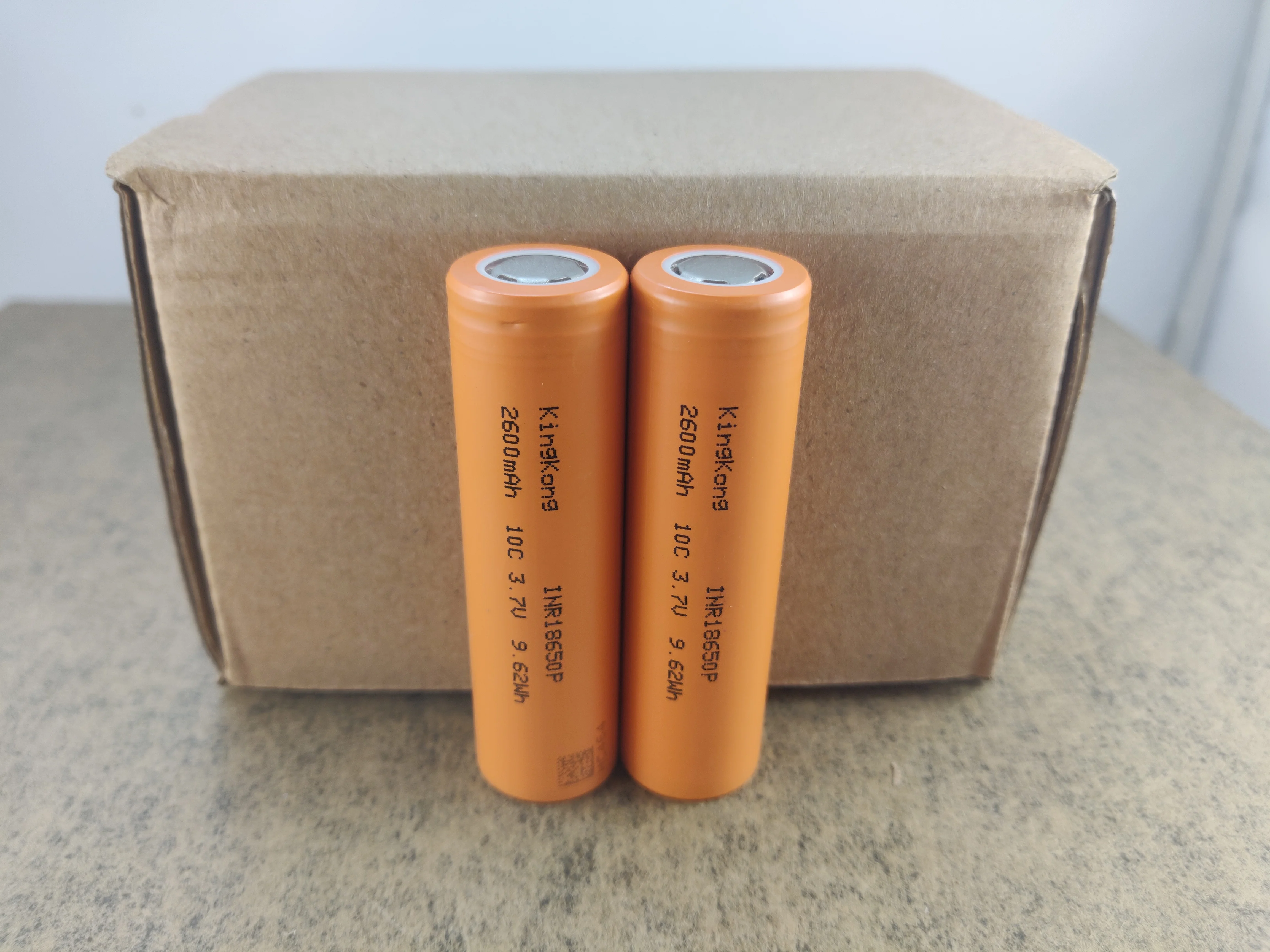 Kingkong INR18650 2600mAh INR 18650 10C 26A 3.7V Cylindrical Lithium Li-ion battery cell