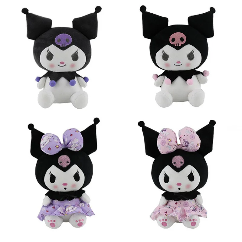 Wholesale Anime Figure Kuromi Plush Stuffed Plush Toy Animal My Melody Japan Sanrio Plush Toy