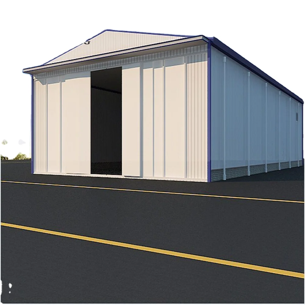 Prefabricated warehouse/workshop/hangar/hall steel structure price