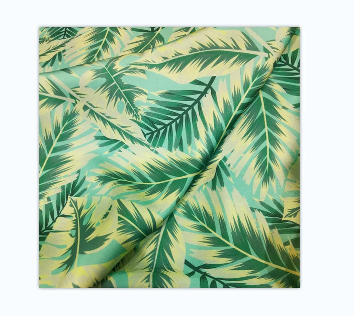 polyester  digital print chiffon  custom georgette fabric suit for making  clothing