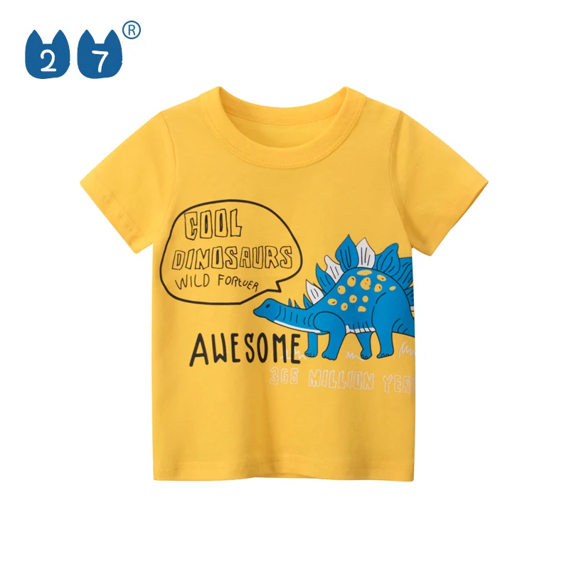 Летняя хлопковая Футболка для мальчиков, детская одежда, Детская Хлопковая футболка для мальчиков