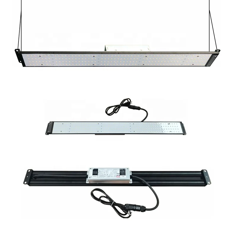 100W LED Grow Light Free Install Dimmable Full Spectrum Grow Lamp with IR & UV LED Plant Lights for Indoor Plants