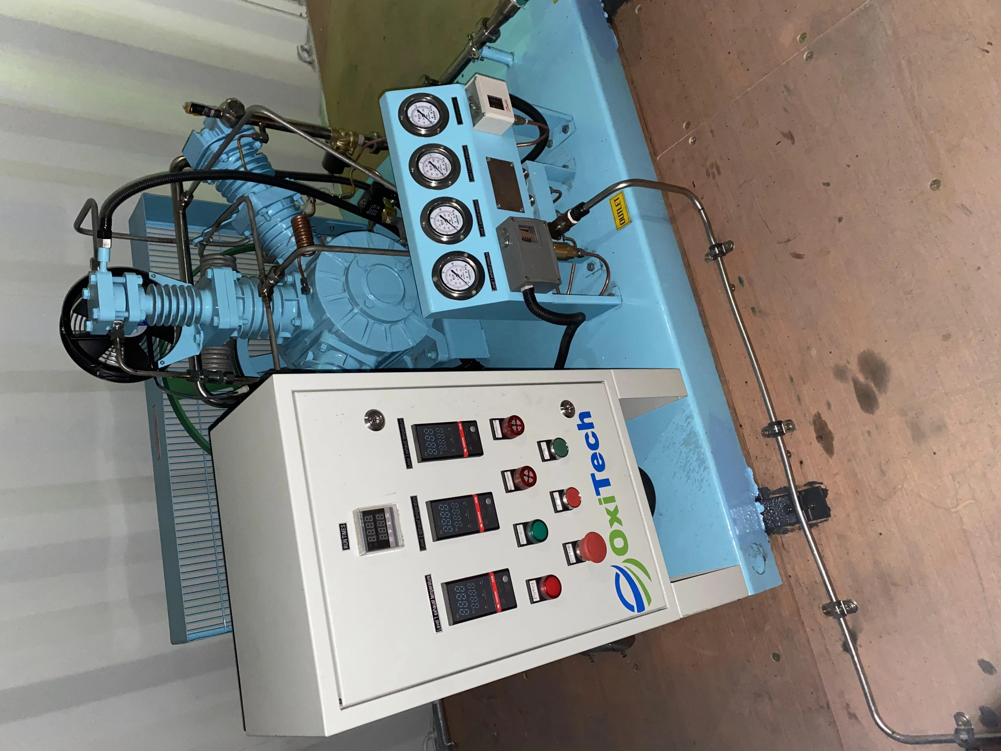 Oxygen generator booster pump compressor oil free 150bar for filling cylinders