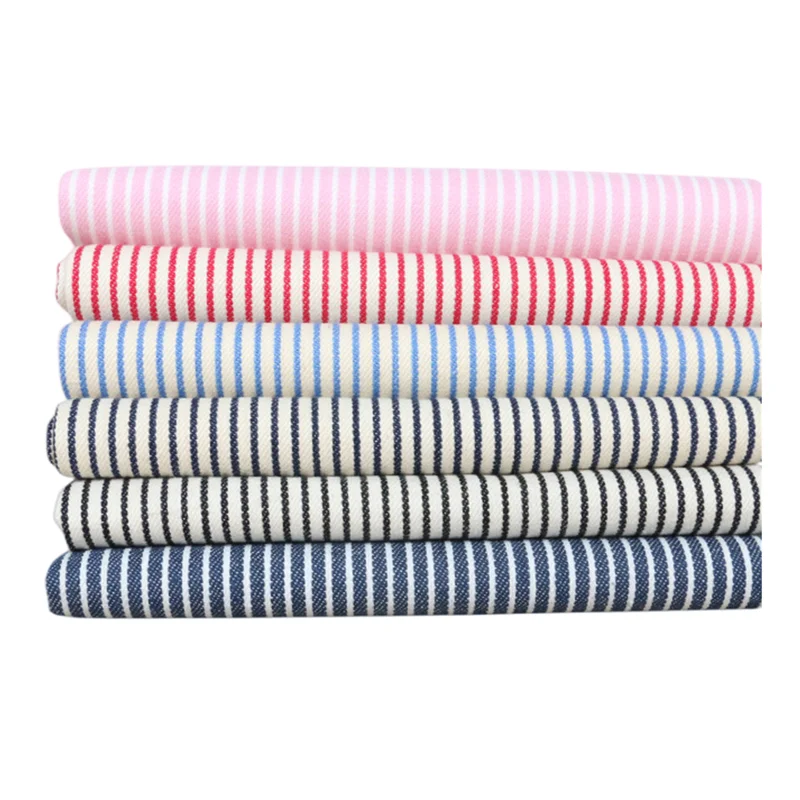 100% Cotton Stripe Jeans Material Denim Fabric Jean Fabric
