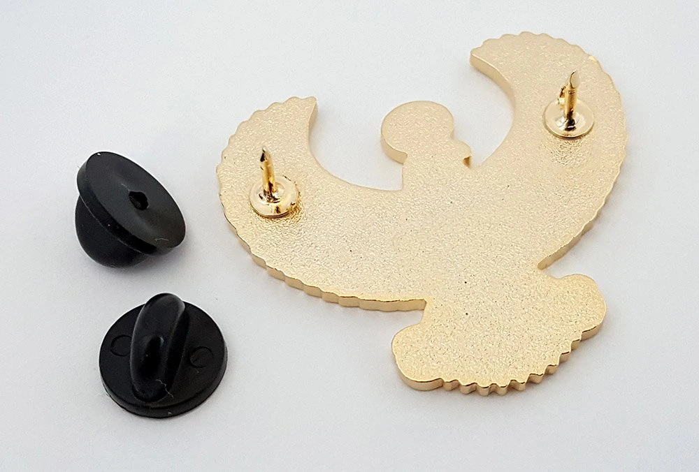 1.5 inches Egyptian Horus Falcon Hard Enamel Lapel Pin