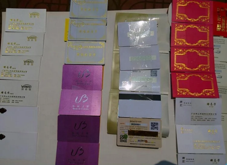 Fully Automatic Business Card Hot Foil Stamping