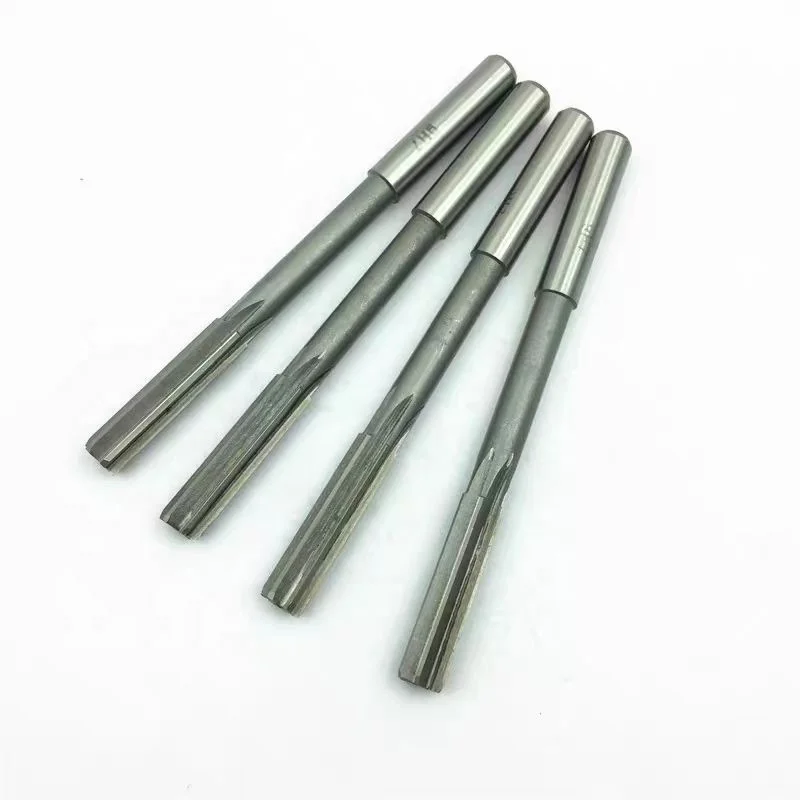 H7 Taper Shank Machine Reamer Lengthened Hardened High Speed Steel High Precision Non-standard D4 8 9 10 11 15 34mm