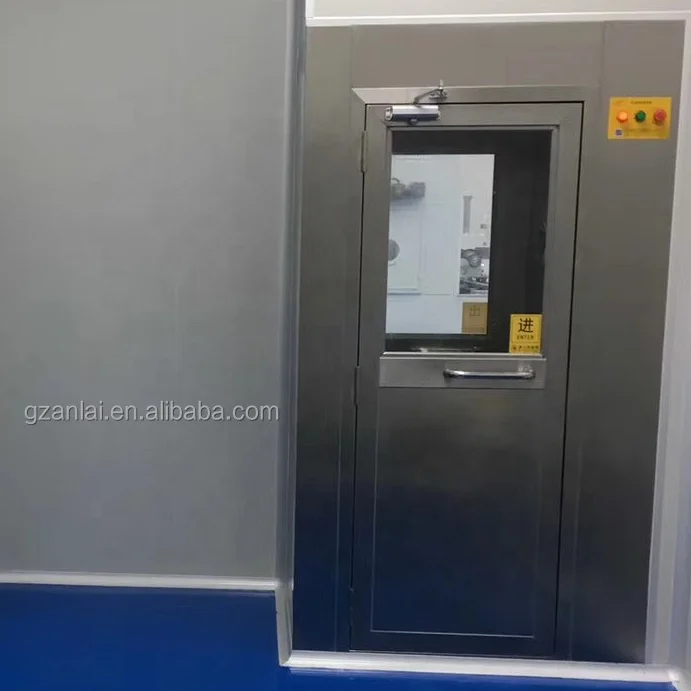 Automatic interlock Air Shower high quality stainless steel air shower clean room for one person