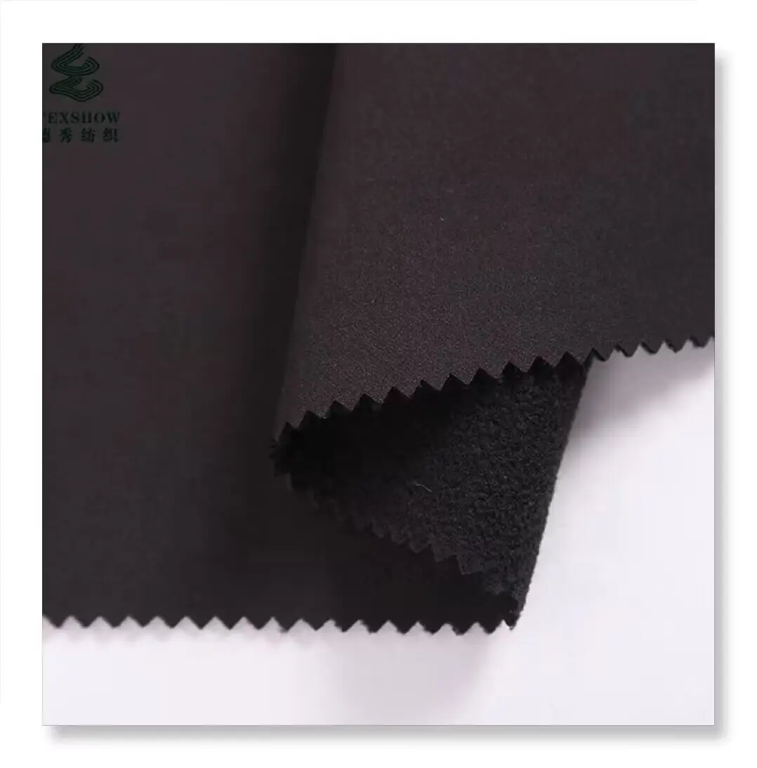 PTFE fleece 3 layer laminate waterproof breathable oilproof softshells men jacket suit fabric