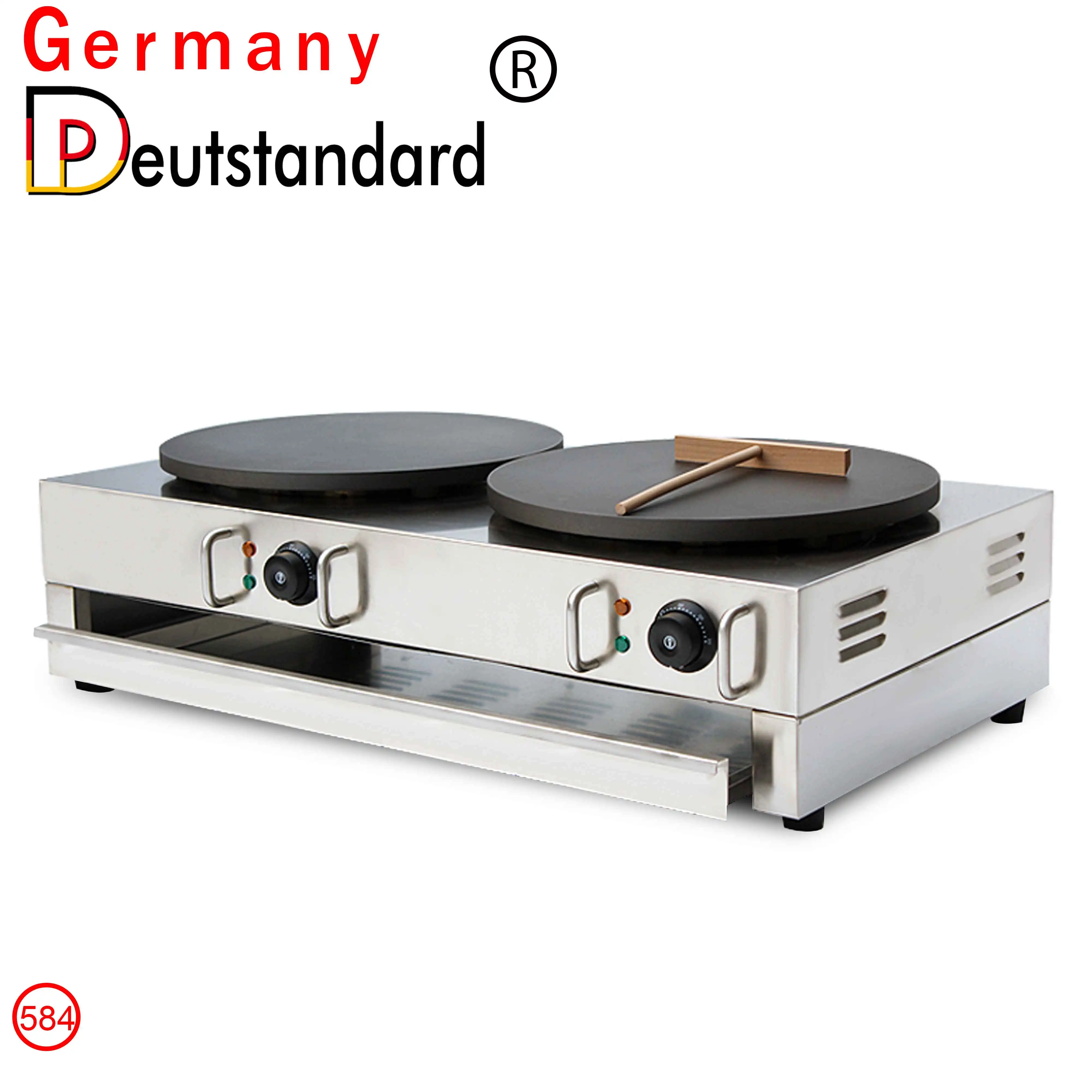 commercial electric pancake maker machine crepe maker machine with factory price