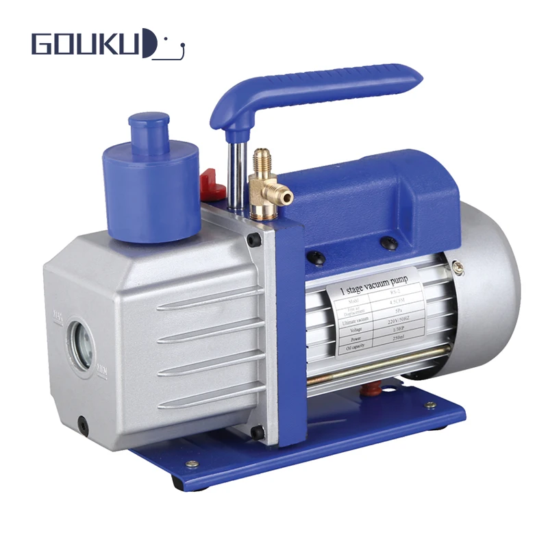 3/4 HP vacuum pump Electric Single Stage Rotary Vane Air Vacuum Pump