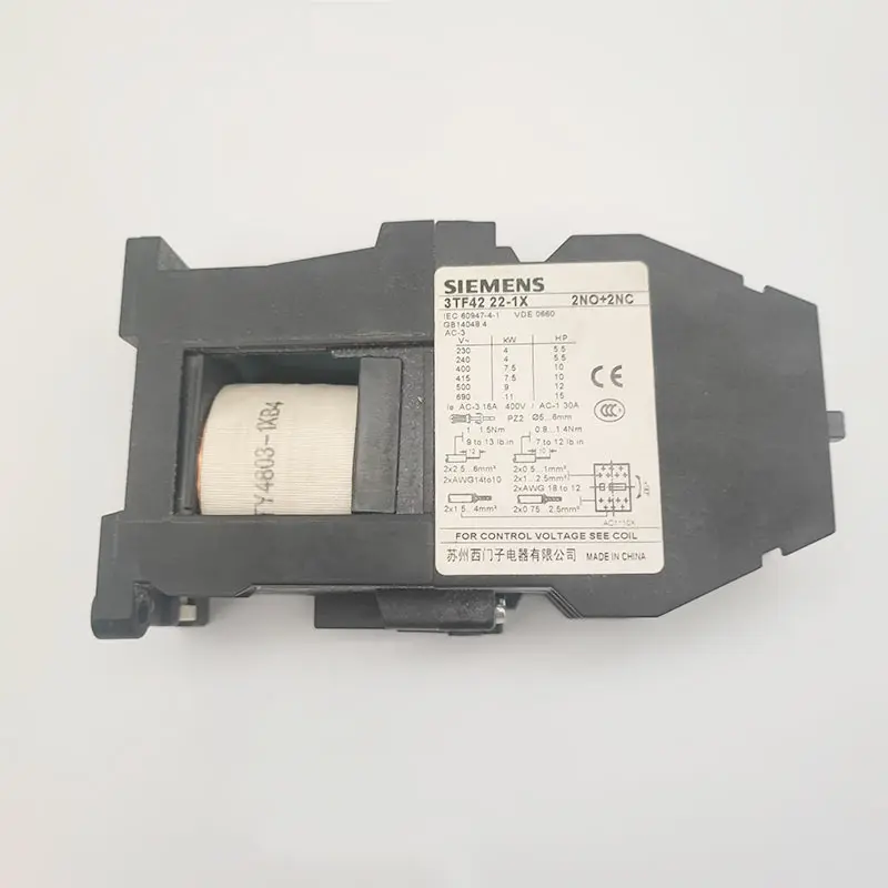 High quality Siemens 3TF43 2-1XB4 AC Contactor 3TF43 2-1XB4 AC24V 110V