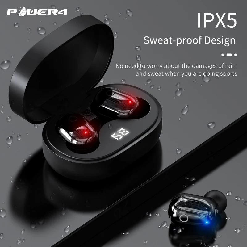 
TW06B Ipx5 Waterproof Mini High Sound quality headset bluetooth BT5.0 Earbuds Ture Wireless Stereo Sport Earphone 