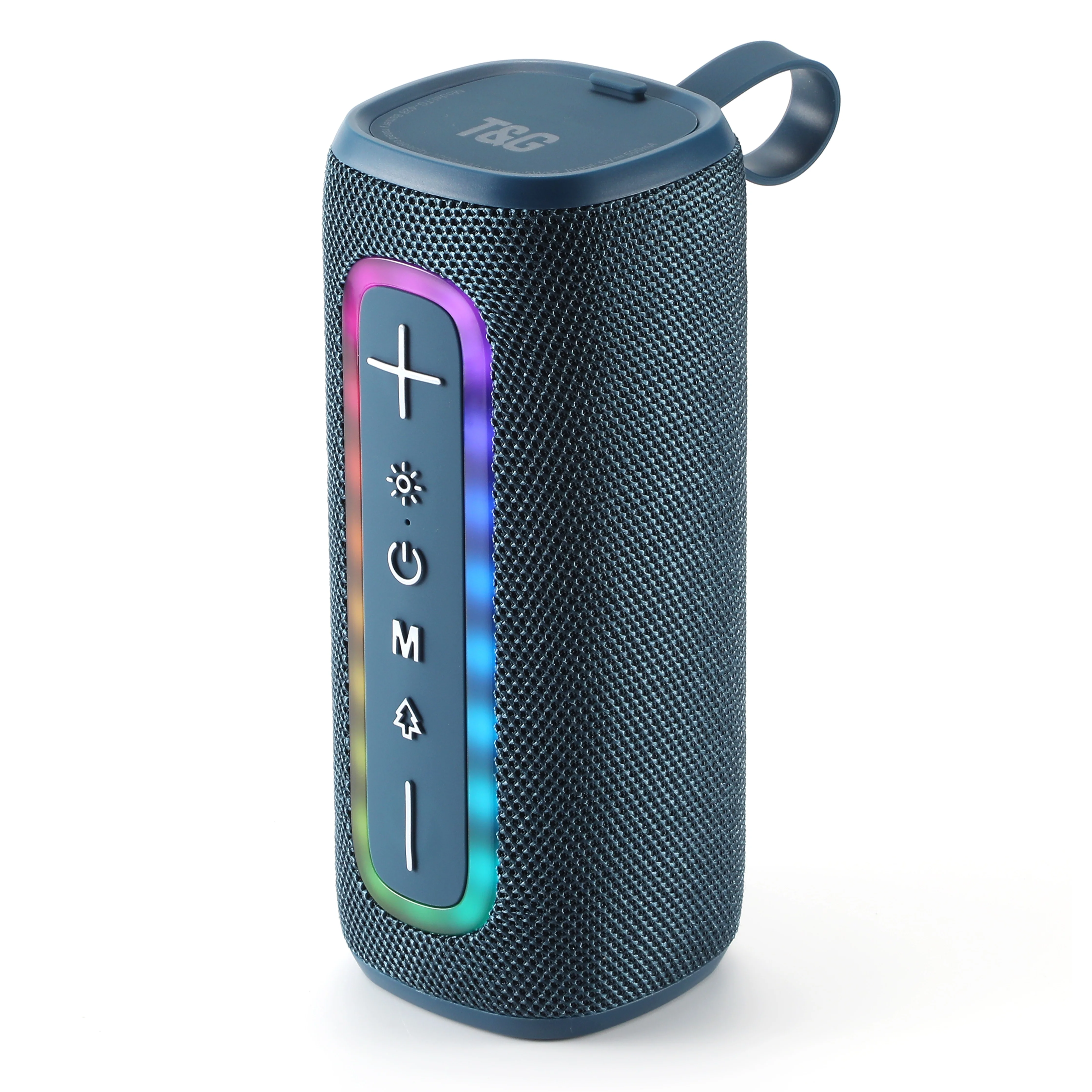 TG-428 Wireless Woofer portable bass Speaker Active FM support TF/USB function stereo loud fabric subwoofer powerful BT speaker