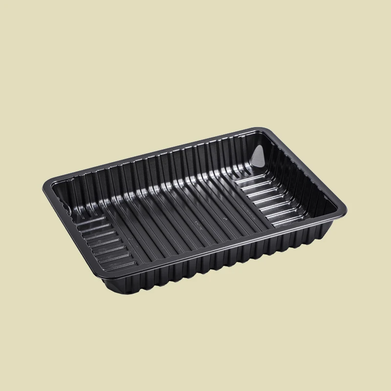 Wholesale disposable plastic PP blister frozen oyster tray