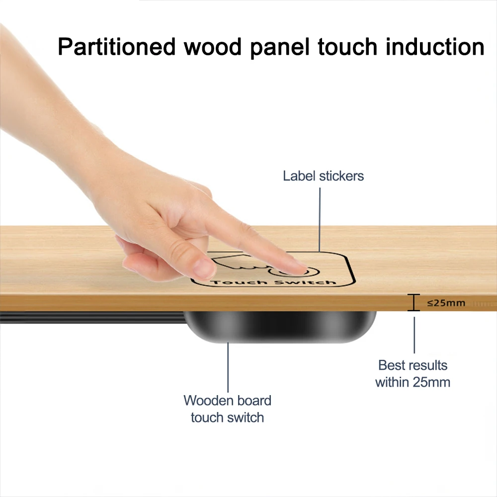 12V 24V ON/OFF Electronic IR Touchless Infrared Inductive Proximity Motion Sensor Switch for Office Furniture Kitchen Cabinet