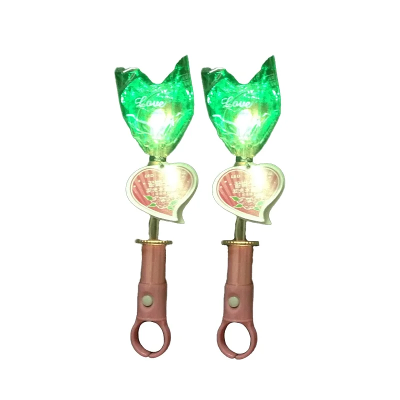 
New Design Fashion Electric Glow Lollipop Stick candy toys 