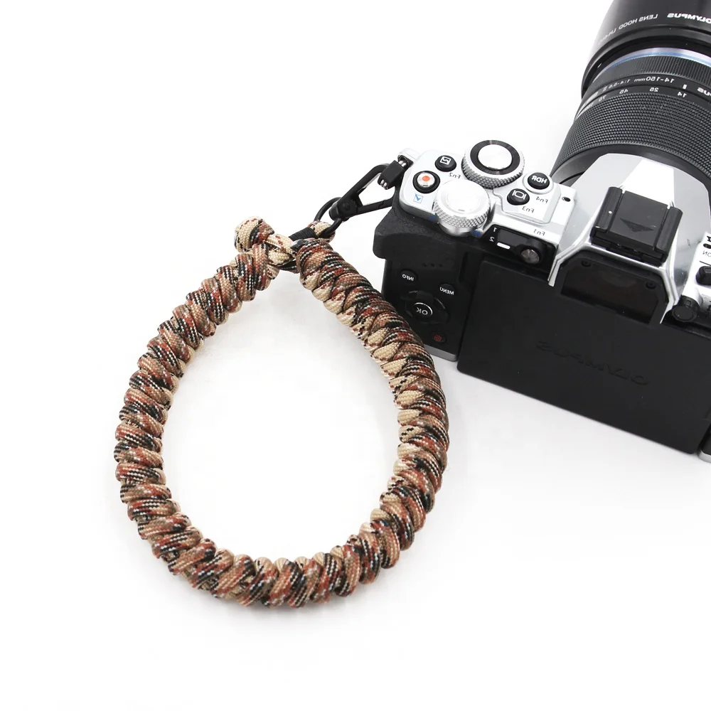 Nylon 550 Handmade  Paracord Wrist Camera Strap