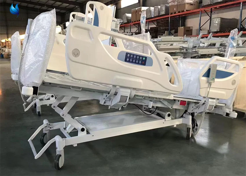 BT-AE036 hospital five functions electric medical bed for patient nurse control icu 5 functions hospital electrical beds price