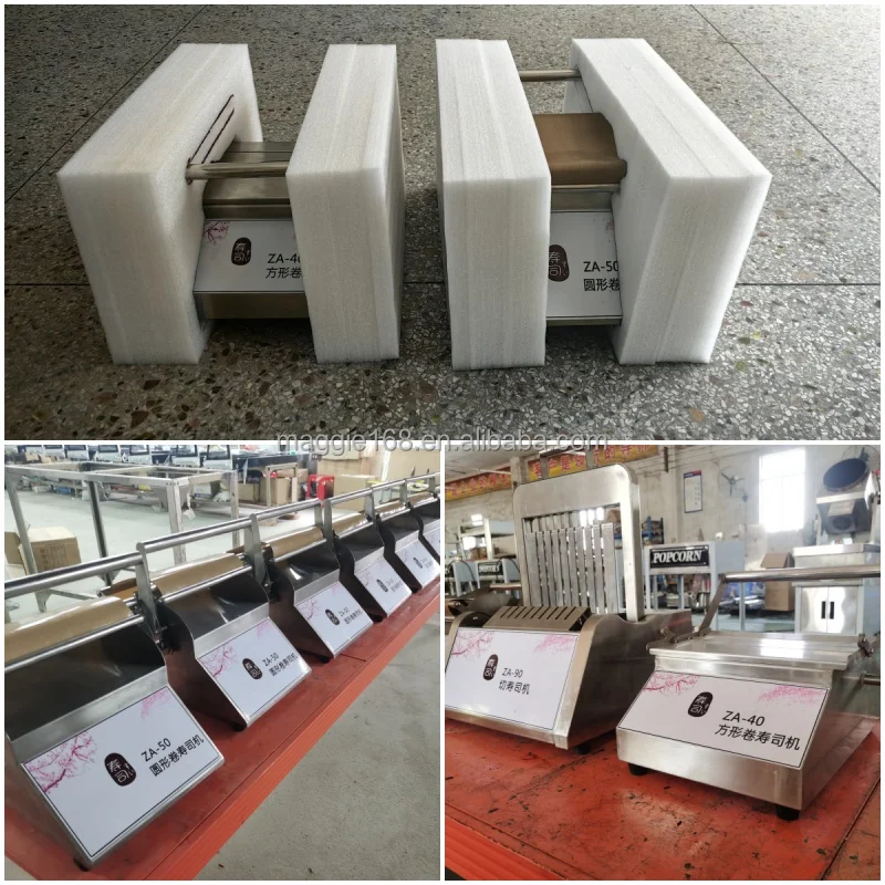 Futo Maki/Hoso Maki Sushi Rice Machine Japanese Sushi Molding Making Machine With Delicious Food
