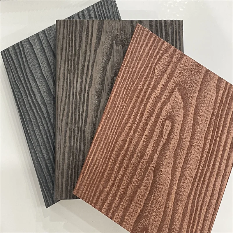 Durable Outdoor  WPC Flooring Wood Grain WPC Decking Wood Plastic Composite Decking
