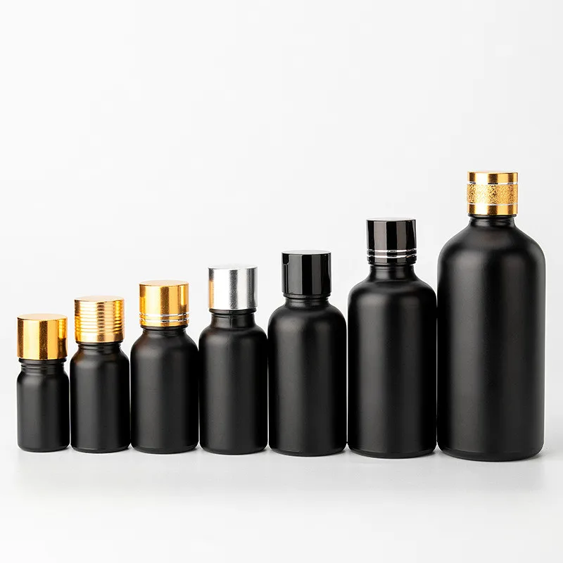 
wholesale frosted essential oil bottles 10 15 20 30 50 60 100 ml e liquid e juice glass dropper bottle 