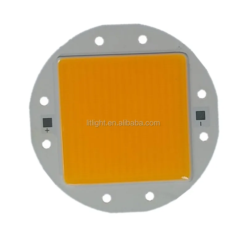 Square Dia 62mm Bridgelux White Diode High CRI 90 95 98 Ra Power 150W-200W COB LED Chip for Filming Spotlight Stage Light