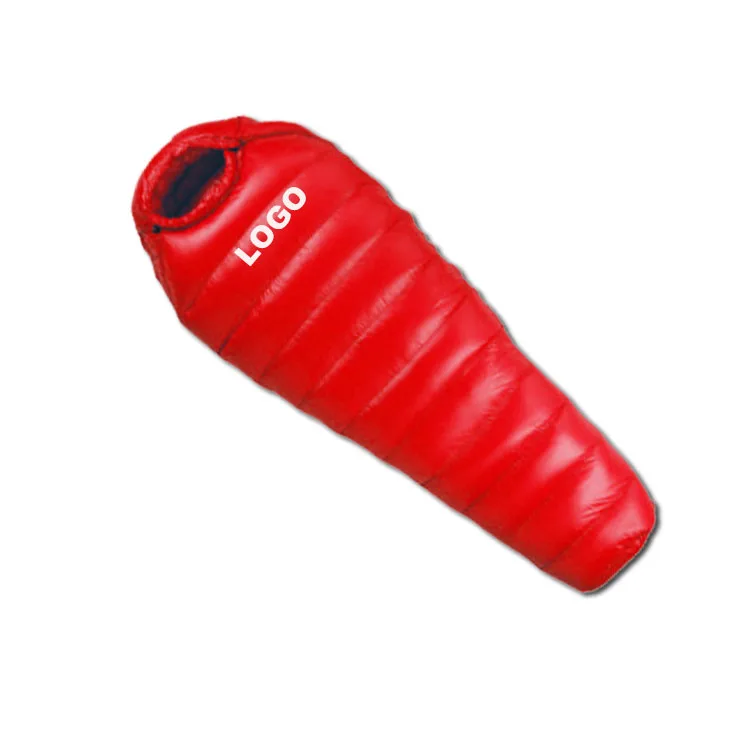 Сверхлегкий портативный зимой на открытом воздухе Взрослых Компактный Один Экологичные 4 сезона поход ношения при температуре не ниже 0 градусов Мумия спальный мешок