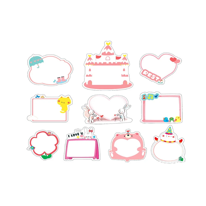 New  kawaii  lovely school decorative paper sticker for diary planner stationery DIY photo frame sticker for kids