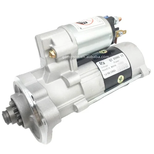Экскаватор DH55 4JB1 12V до 11 ти лет стартер 8971704000 8972047130 8973263890 8973494020 8980941080 71440357 M008T77071 M008T77072