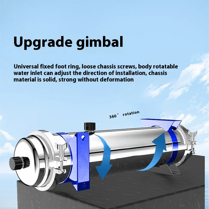 10 Ton Ultrafiltration Water Purifiers Stainless Steel Household Water Purifier Outdoor drink water filters Tap Filter