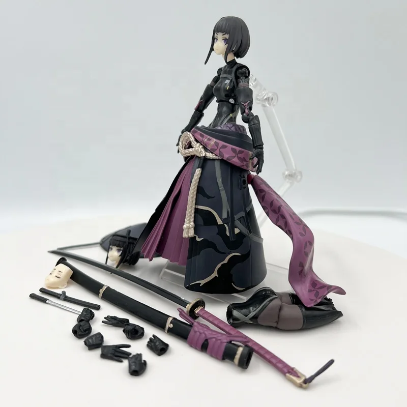15cm #549 Figma Anime FALSLANDER RONIN Figure SAMURAI Collectible Model Doll Toys Gifts Action Figures Figurine