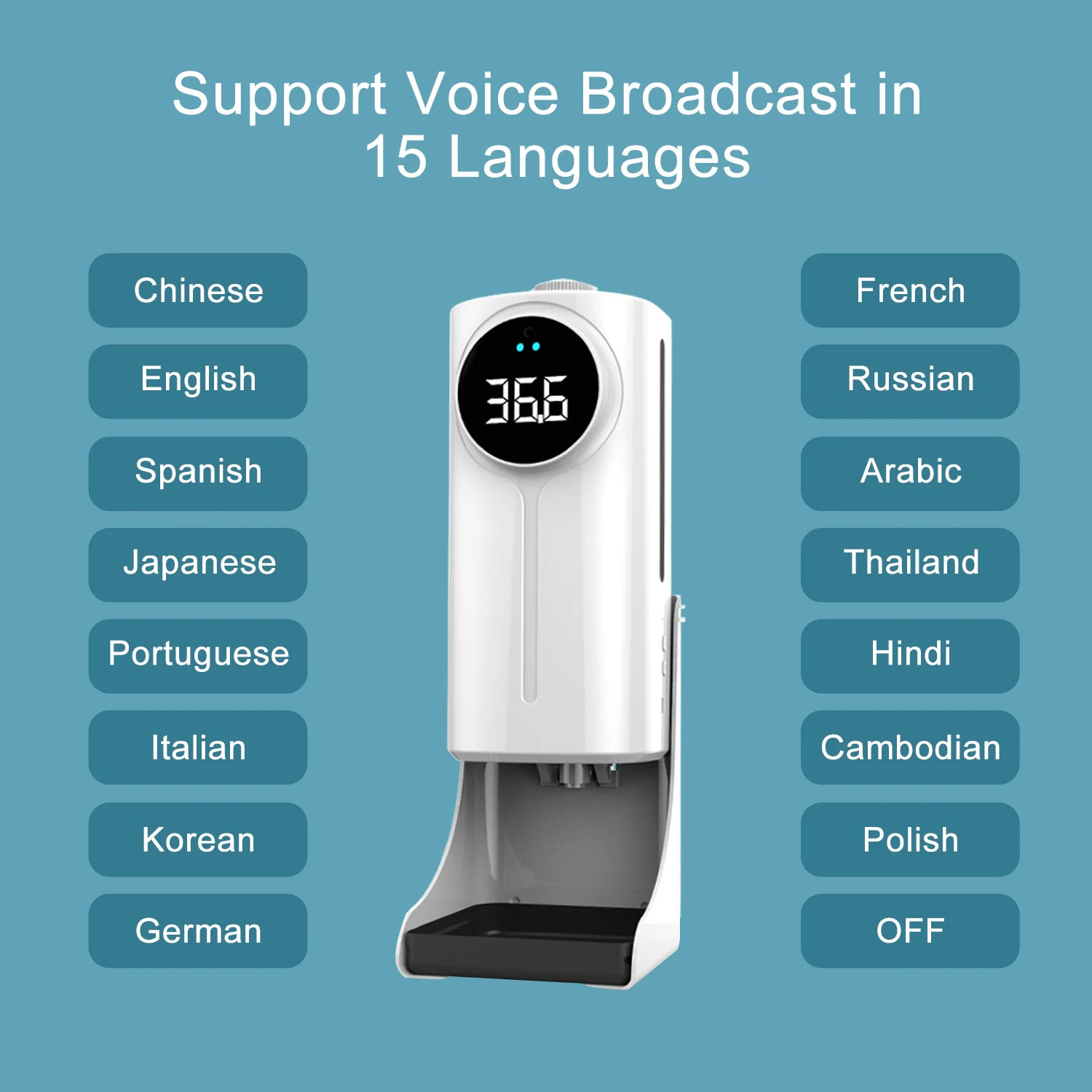 K9pro Plus k9 Pro Двойной термометр вьетнамский Khmer ручной спиртовой распылитель гель автоматический диспенсер для мыла
