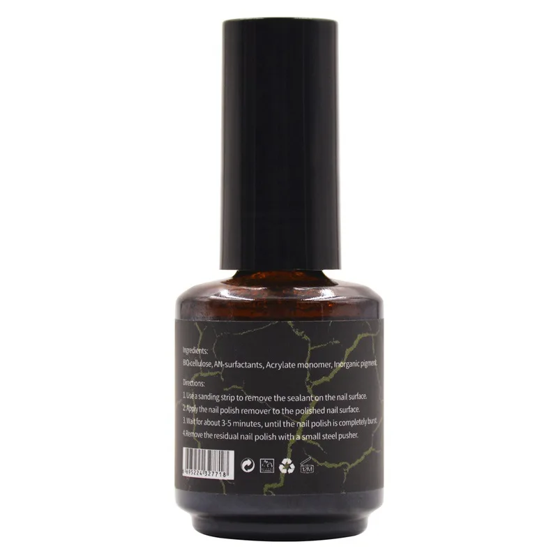 Гель-лак для ногтей, Волшебная жидкость для снятия био-Гели Soak off Гель-лак