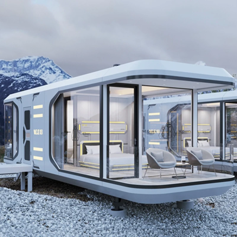 Tiny Homes Prefabricated 20ft Houses Prefabricated House 2 Bedrooms Import Prefabricated House From China