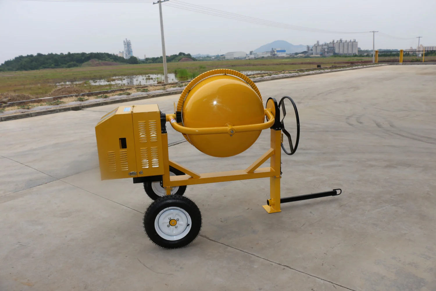 Mobile Concrete Mixer Diesel Concrete Mixing Machine Mini Type Bucket Fit Concrete Mixer for Sale
