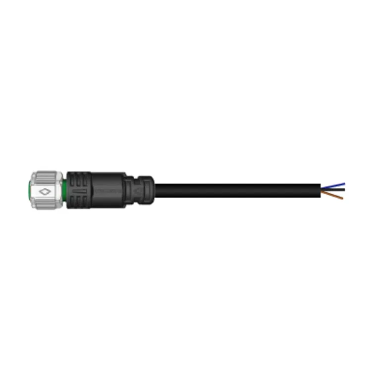 Electronic Male Female Circular 4Pin Socket Cable Connector