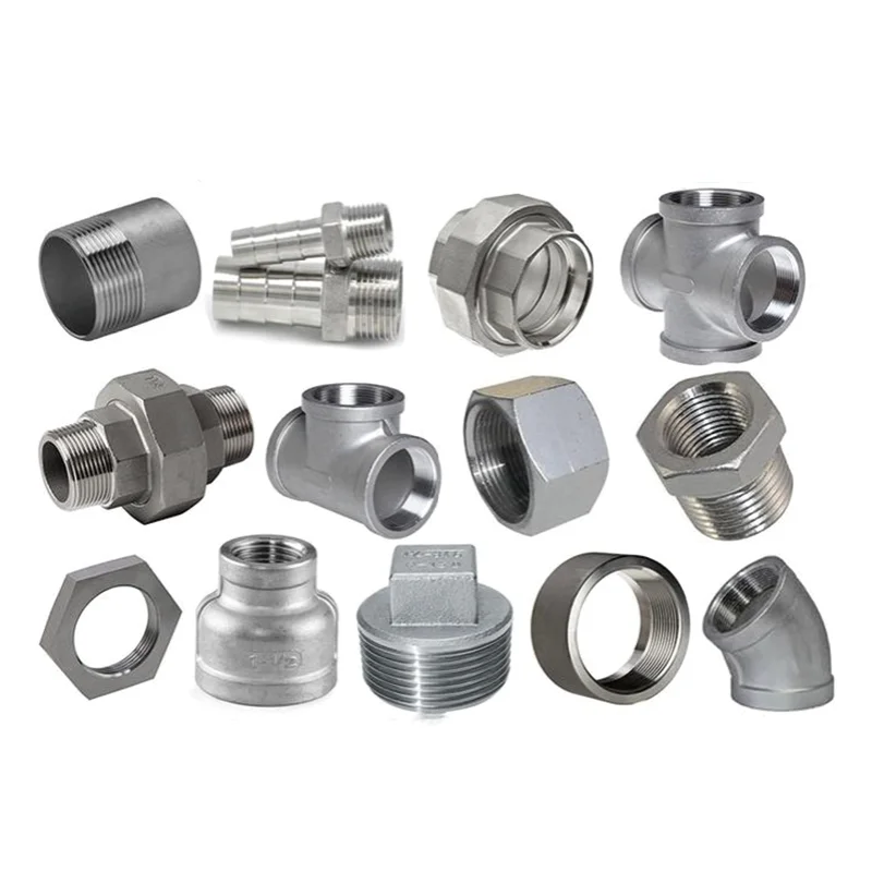 Top Quality SS304 316L Quick Pipe Fittings Coupling Precision Casting Stainless Steel Clamp Lost Wax