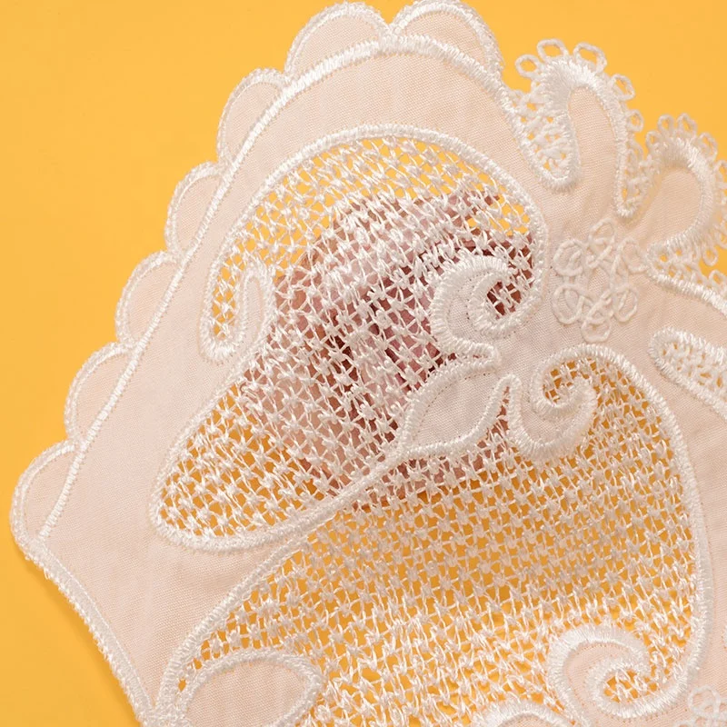 Embroidery Lace Decorative Trimmings Neckline Polyester False Collar  Lace Ornament