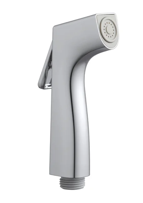 ABS Keep Spraying Without Press Bidet Sprayer for Toilet Chrome Handheld Bidet Shattaf Toilet Spray