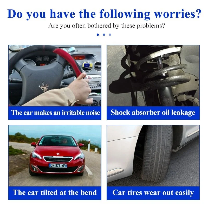 5208S6 5208S7 9807387580 9688827080 Auto Parts Front Shock Absorber For Peugeot 308 408 308S Citroen C5 Aircross C4L