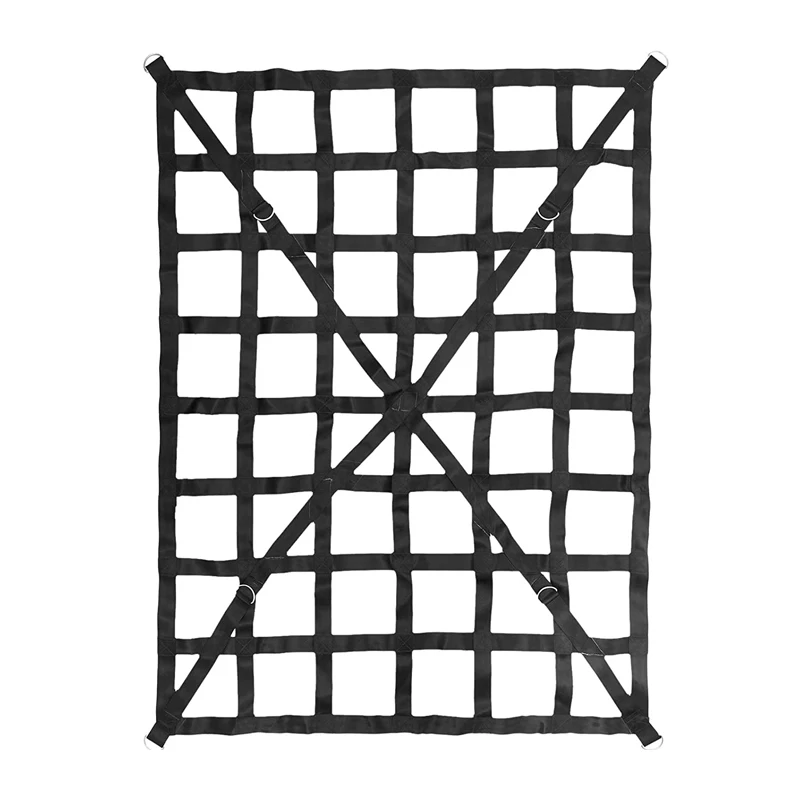 High Quality Cargo Loading Packing Car Trailer Truck Container Pallet Cargo Net Mesh Cargo Net With Cam Buckles S Hooks