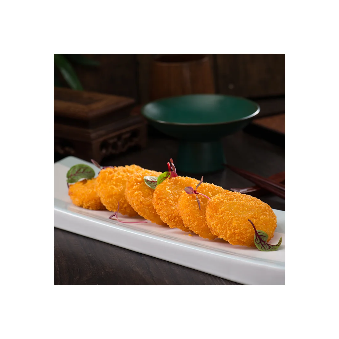 High-quality Chinese Food Srimp Cake and Toast with Certifications ISO22000, HALAL, HACCP, BRC, IFS