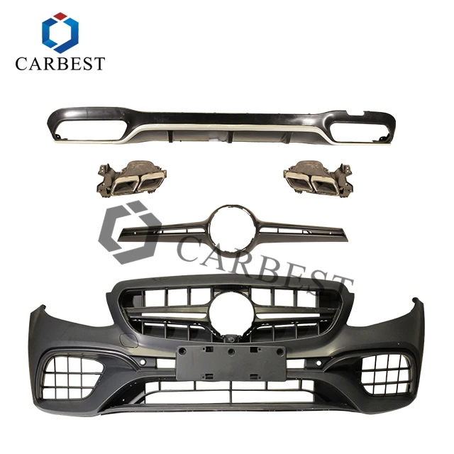 CARBEST Hot Sale Suv Automobile Parts 2016-2018 E Class W213 Car Body Kit For Mercedes Benz To E63 AMG