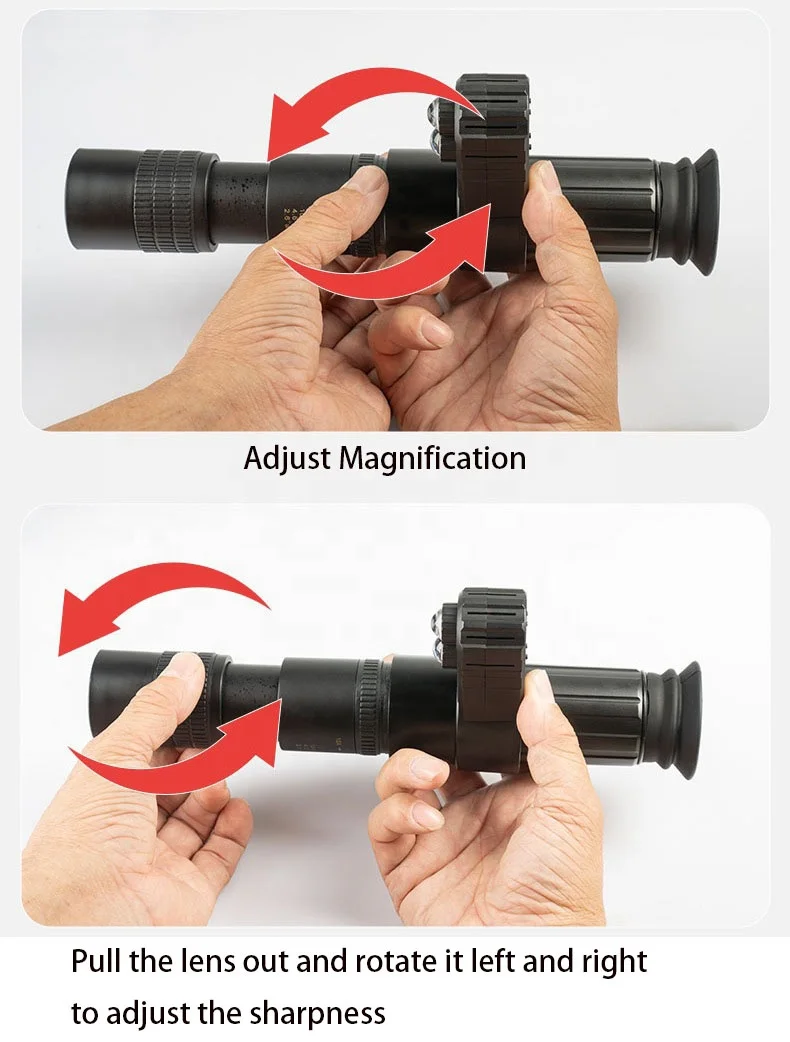 10-30X 4K Digital Night Vision Telescope 1080P Hunting Scopes Tactical Sight Hunting Smart Optical Scope for Hunting