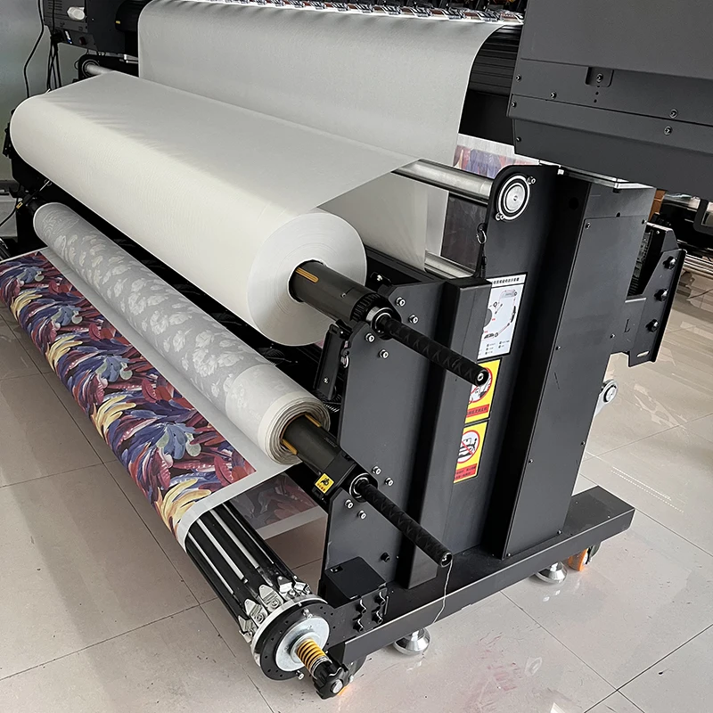 Industrial Digital Thermal Sublimation Printing Machine Sublimation Printer with Air-heat Dryer for T-shirt/ Carpet/ Swimwear