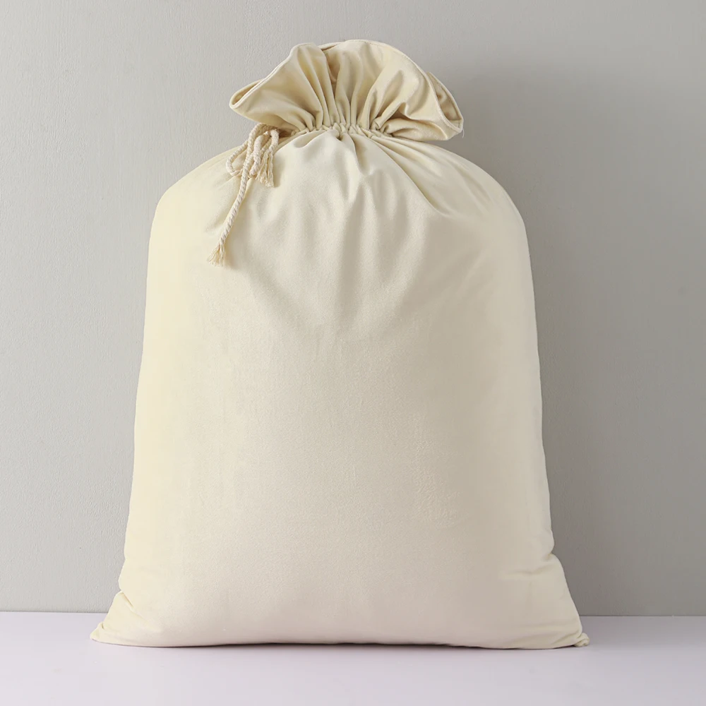 Luxury Santa Sack for Sublimation Blank Velvet Christmas Bag Muti Color Christmas Gift Bag