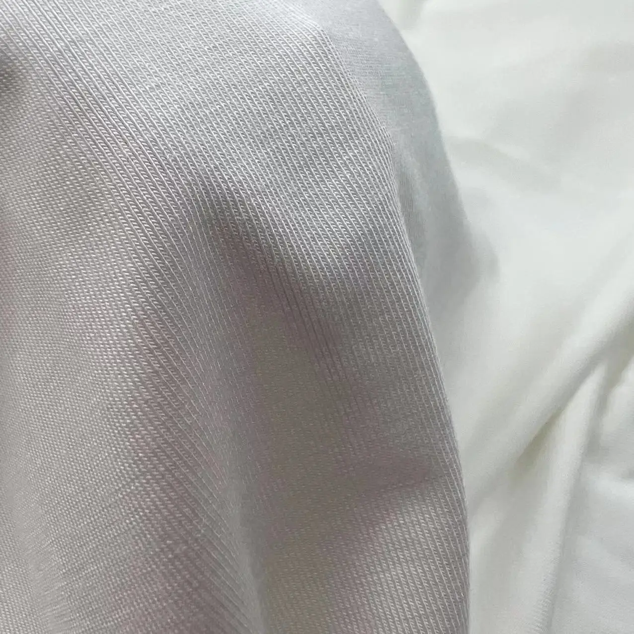 ECO-friendly breathable soft jersey fabric knitted 94%ALOE VERA 6%SP fabric for shirt