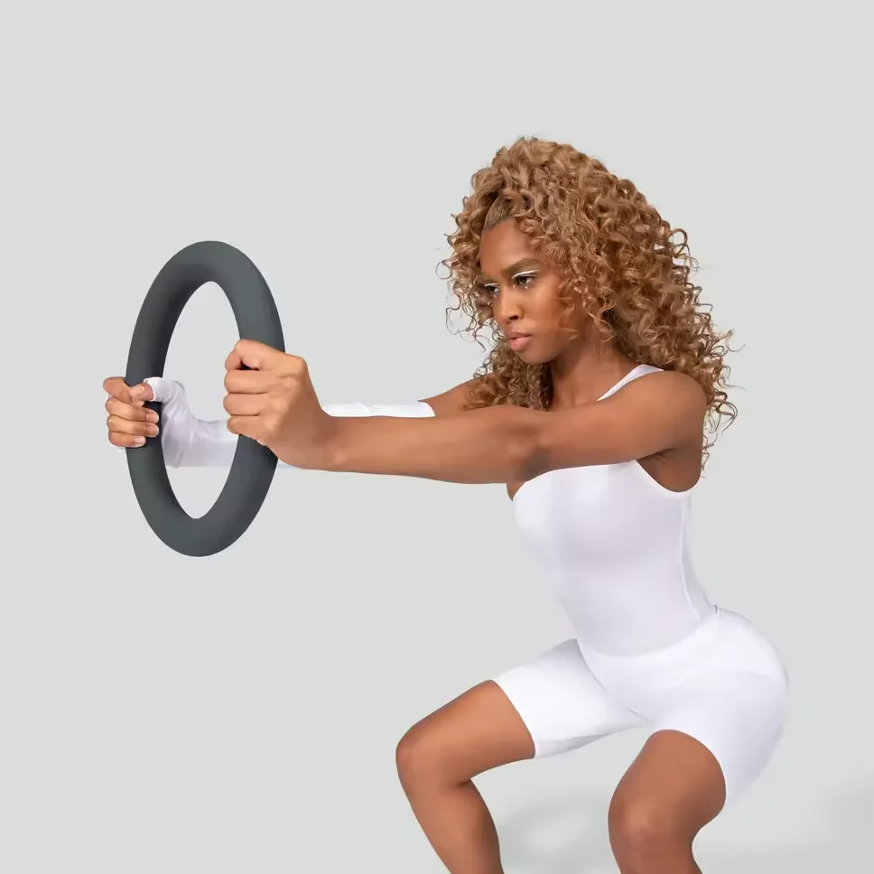 Factory Customized Barbell Bar Beam Silicone Dumbbell Power Ring Yoga Mat Home Gym Fitness Set Yoga Pilates Accessories